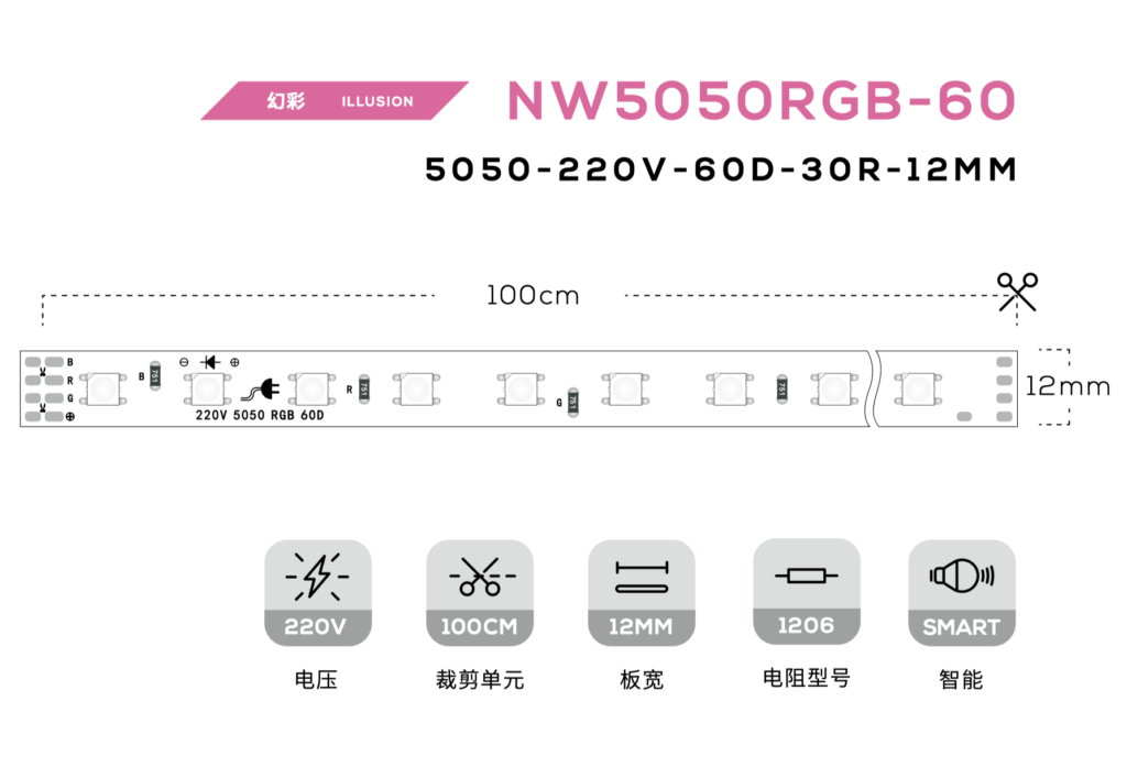 NW5050RGB-60A - FPCB product image