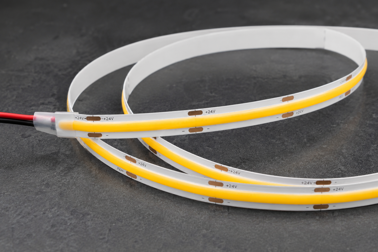COB LED strip FPCB with high density chip-on-board layout