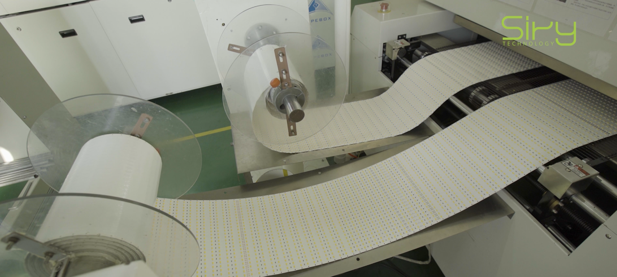 NWSIRY roll-to-roll FPCB production line for LED strip manufacturing